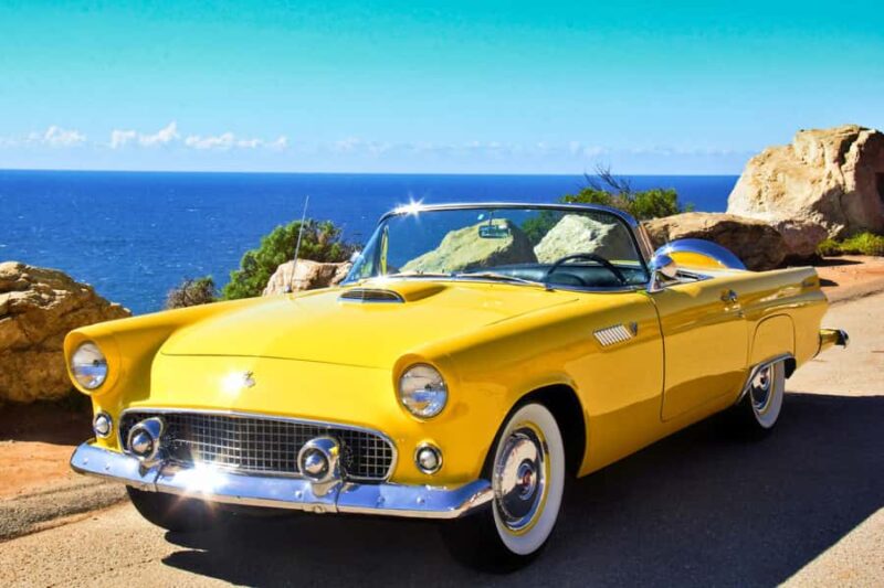 Monterey & Big Sur: 1955 Ford Thunderbird Convertible Rental - Experience the Classic Charm of the 1955 Ford Thunderbird Convertible Rental