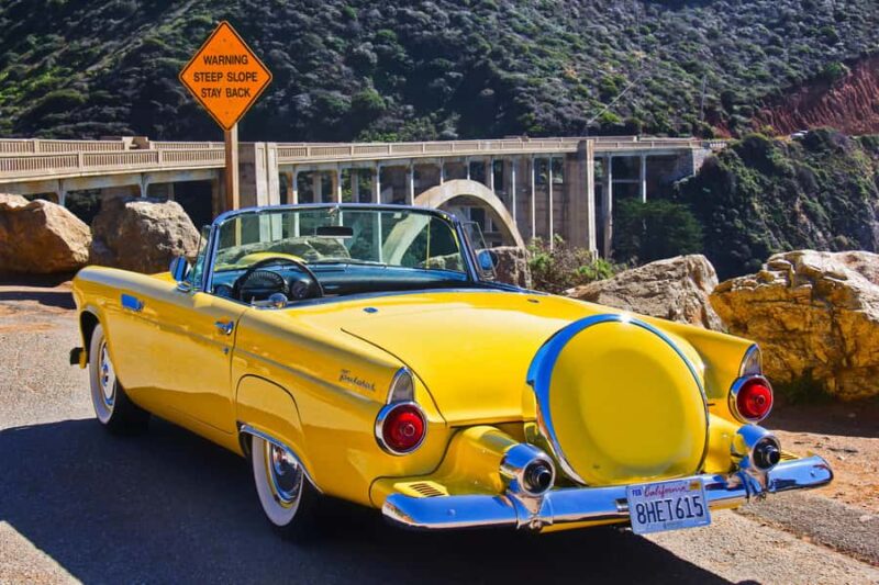 Monterey & Big Sur: 1955 Ford Thunderbird Convertible Rental - Starting Point: From Monterey’s Historic Streets to Scenic Coastal Routes
