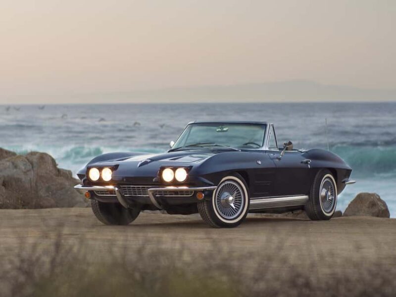 Monterey & Big Sur: '64 Corvette Stingray Convertible Rental - Unique Features of This Corvette Rental Experience