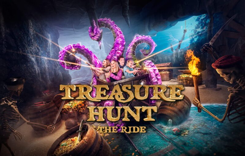 Monterey: Treasure Hunt The Ride - Ticket + Power-Up Combo - The Ride Experience and Interactive Elements