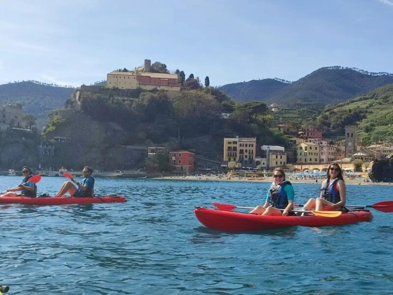 Monterosso al Mare: Monterosso Kayak and Snorkeling Tour - What the Itinerary Looks Like