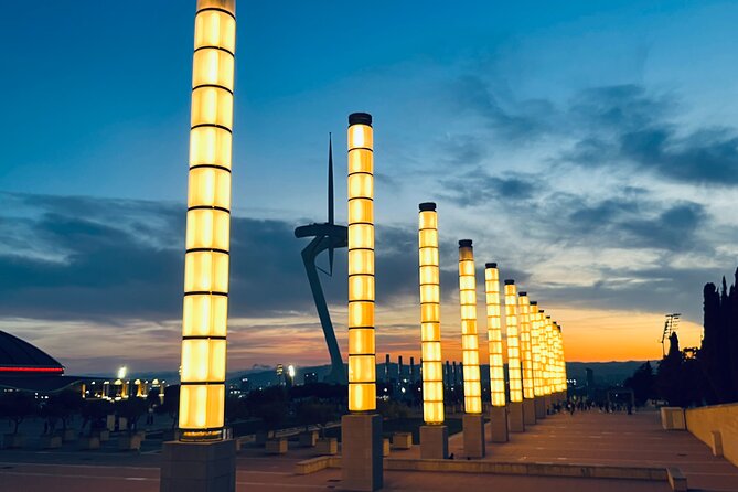 Montjuic Barcelona: Panoramic eBike Tour Views & Tapas stop - Key Points