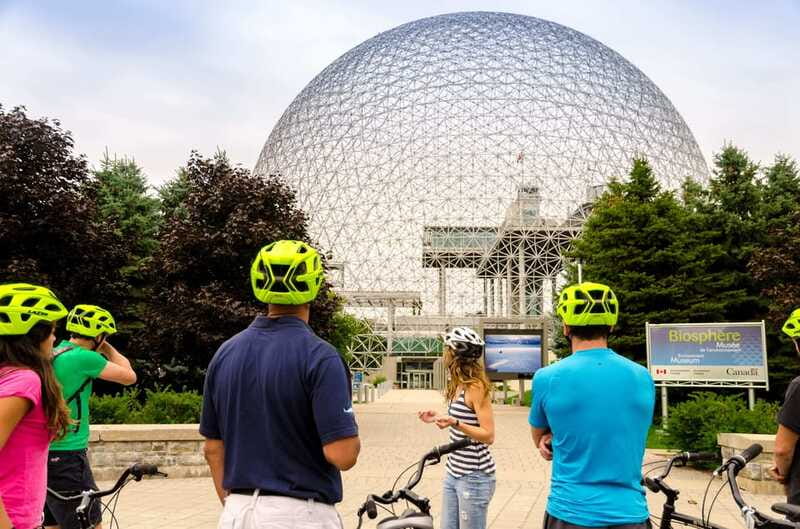 Montreal: City Architecture Guided Bike Tour - Riding on Notre-Dame Island’s F1 Track