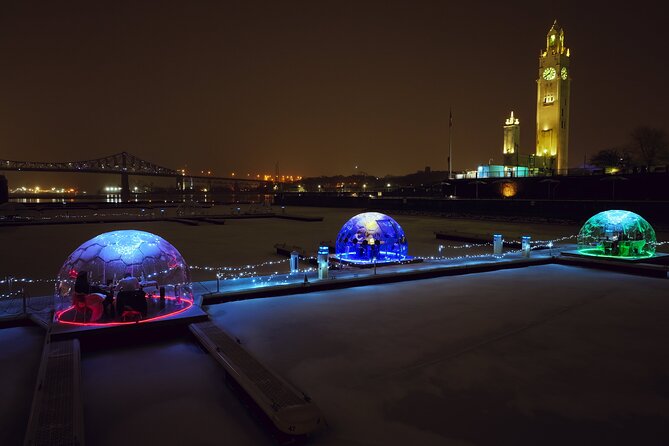 Montreal: Dome Dinning in Old Port of Montreal - The Culinary Experience: Gourmet Dinner on Ice