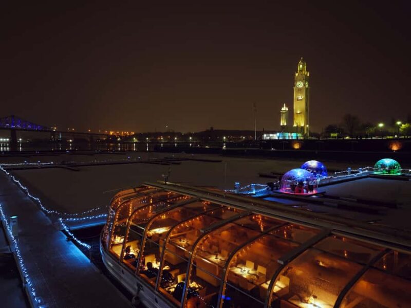 Montreal: Dome Dinning in Old Port of Montreal - Booking Flexibility and Practical Information
