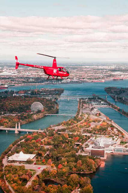 Montreal: Formula 1 Experience Helicopter Flight - The Experience According to Reviews