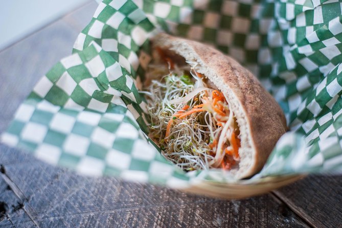 Montreal Mile End Original Foodie Tour - by Local Montreal Tours - Tasting Smoked Meat at Lesters Deli