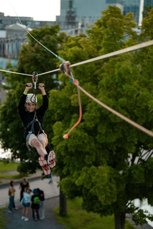 Montreal Old Port: Urban Zipline Ticket - The Safety and Comfort Measures