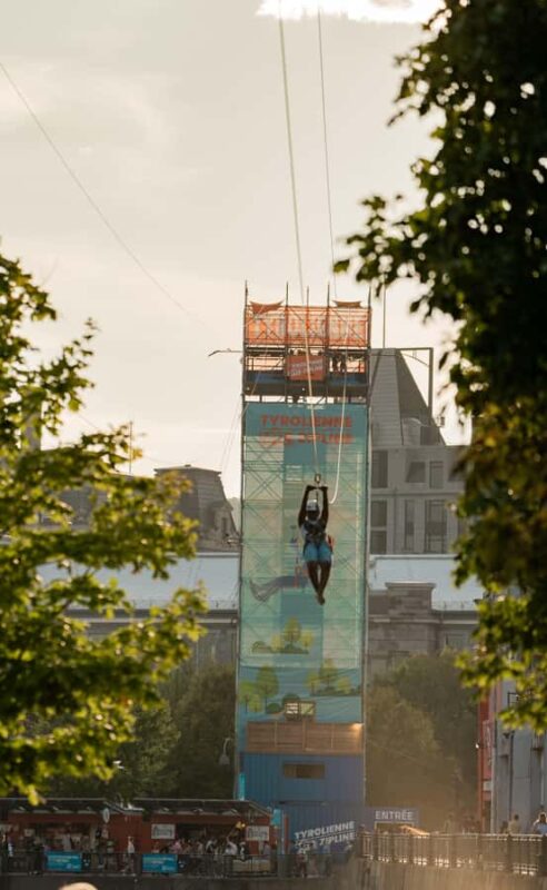 Montreal Old Port: Urban Zipline Ticket - Family-Friendly and Suitable Audience