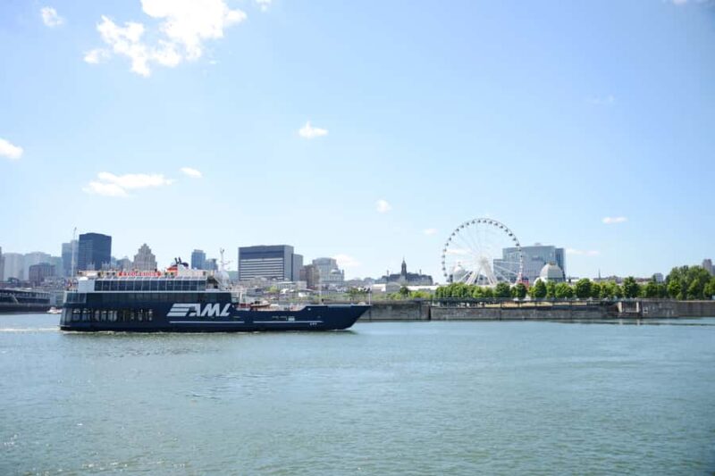 Montreal: Port of Montreal Tower Entry & Cruise Combo - Explore Montreal from the Water and Heights in This Combo Tour