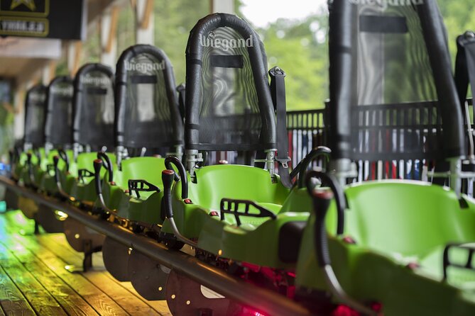 Moonshine Mountain Coaster Ride - The Unique Brake System Gives You Control