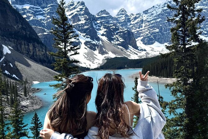 Moraine Lake, Lake Louise Johnston Canyon Banff Town from Calgary - Banff Tour Starts with Convenient Pickups in Calgary