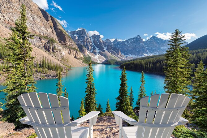 Moraine Lake, Lake Louise Johnston Canyon Banff Town from Calgary - Expert Guides and Comfortable Transportation