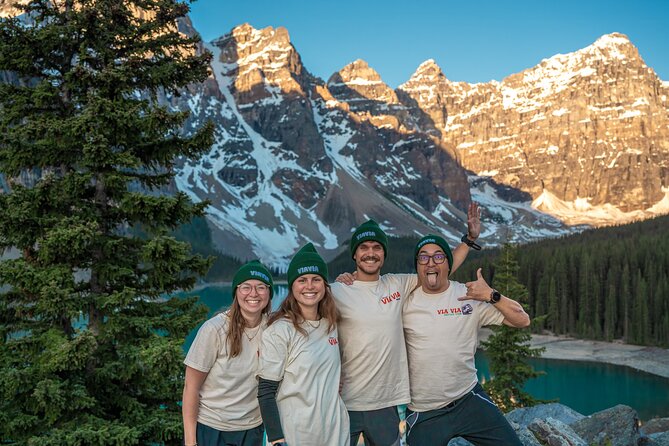 Moraine Lake Sunrise & Lake Louise Golden Hour Experience - Included Amenities: Warmth and Comfort
