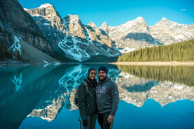 Moraine Lake Sunrise & Lake Louise Golden Hour Experience - The Experience Provider: Via Via Moraine Lake Shuttle