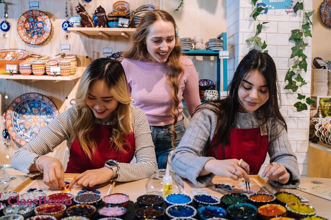 Mosaic Art Classes Orange County: Turkish Lamp Workshop - Learn the Art of Turkish Mosaic Lamp Making in Newport Beach