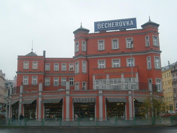 Moser Glassworks and Jan Becher Museum and Karlovy Vary Private Tour from Prague - Discover the Ruins of a Medieval Gothic Castle on Angel Mountain