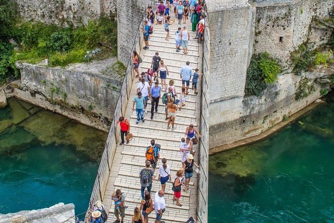 Mostar Private Walking Tour - where East meets West - Reflecting on the City’s Past at Spanish Square and Peace Bell Tower