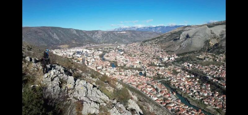 Mostar: Via Ferrata Hum - Starting Point in Mostar and Transport Logistics