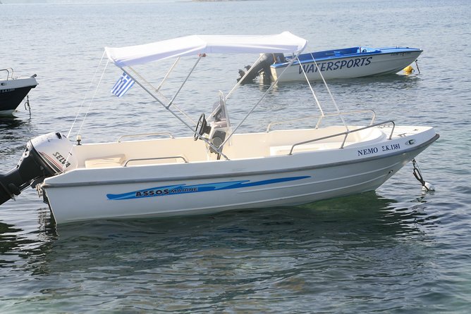 Motor boat hire in corfu Asso 4.85 - Discover the Freedom of Self-Driven Motorboat Hire in Corfu