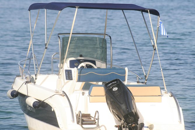 Motor Boat Hire in Corfu Italmar 17,Asso 5.10, Next 5m - Discover the Freedom of a Private Motor Boat in Corfu