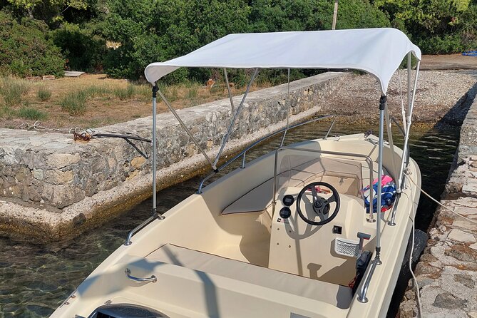 Motor Boat Hire in Corfu Italmar 17,Asso 5.10, Next 5m - Snorkeling and Water Activities on Your Private Boat