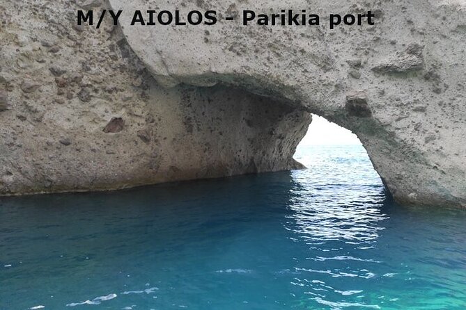 Motor Yacht Sea Tour Antiparos and Despotico from Parikia/Paros - Practical Details: Booking, Cancellation, and Group Size