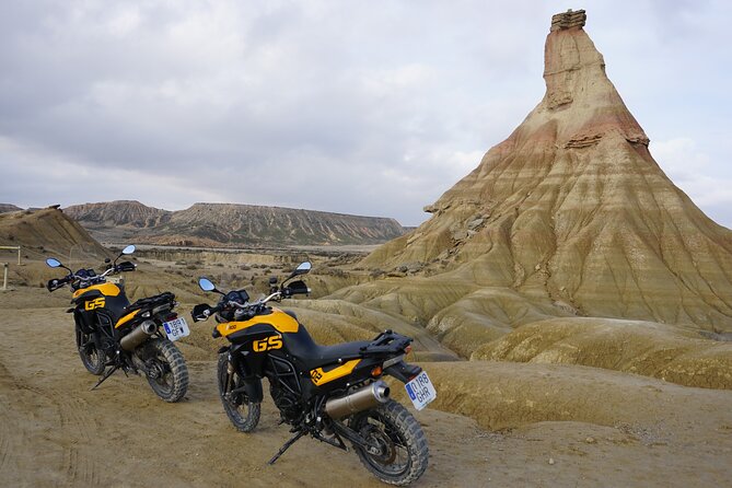 Motorcycle Adventure through Bardenas Reales - Explore the Unique Landscape of Bardenas Reales by Motorcycle