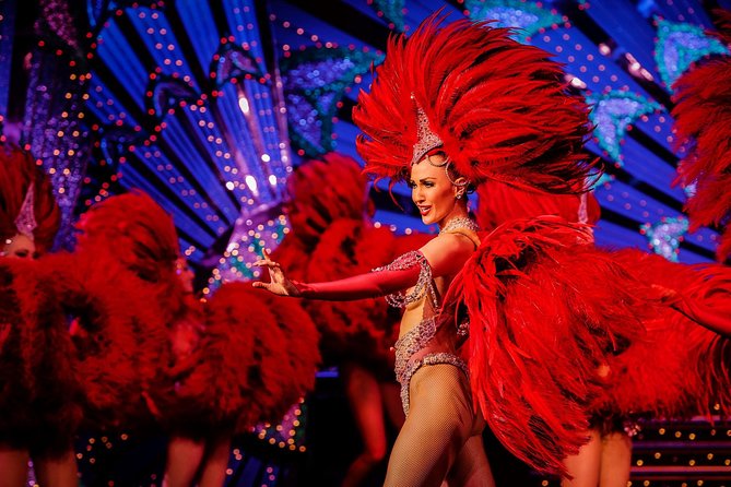 Moulin Rouge Dinner Show with Champagne and Drop Off - Champagne, Atmosphere, and Audience Experience