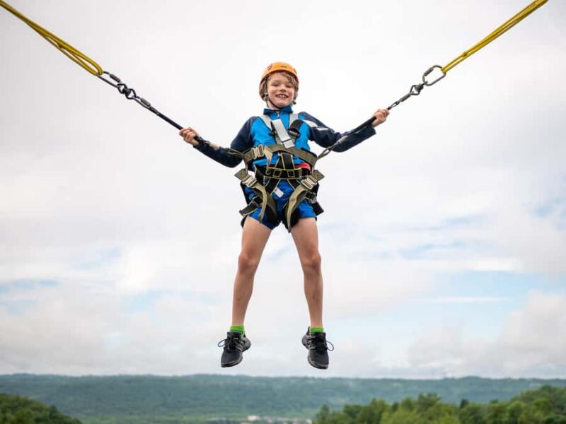 Moundsville: Basecamp Adventure Ticket - Conquering the Aerial Challenge Course
