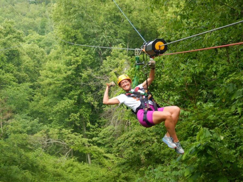 Moundsville: Wonderful Zipline Tour (4 Zips & 2 Skybridge) - Practical Details: Safety Equipment and Group Size