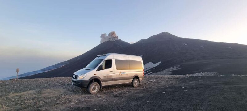 Mount Etna: Ascent to 2800m by 4x4 - Scenic Views of Sicily’s Coastline from the Crater Edge