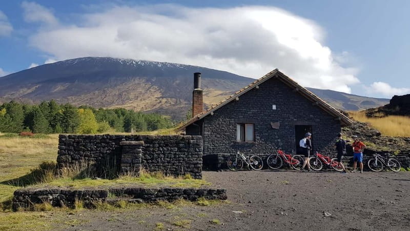 Mount Etna: electric mountain Bike Rental - Descending and Returning to the Rental Center