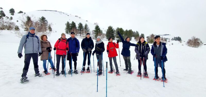 Mount Etna: Guided Snowshoeing Trekking Tour - Key Points