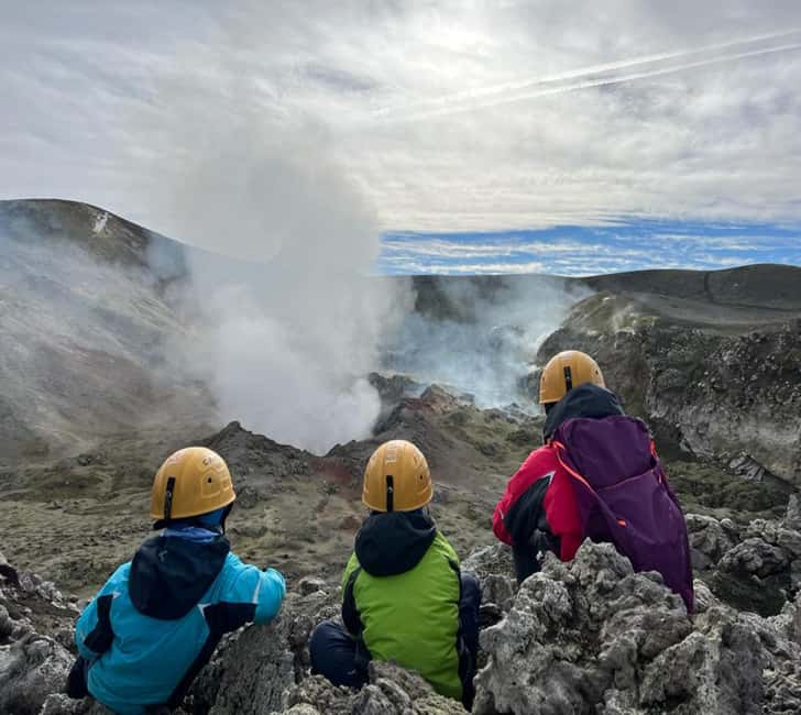 Mount Etna: Hike to the top 3350mt from the North Side - Viewing Lava, Gas Emissions, and Volcanic Colors