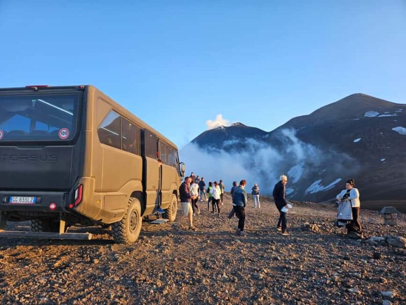 Mount Etna: North Upper Craters Guided Tour by 4x4 with Trek - Logistics: Meeting Point, Transport, and Group Size