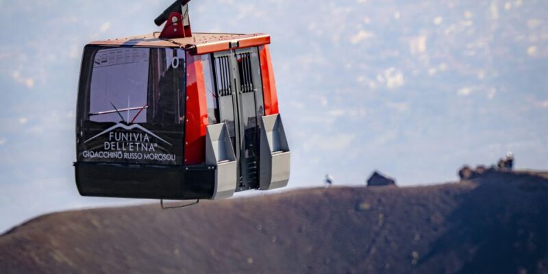 Mount Etna: Return Funivia dell'Etna Cable Car Ticket - What to Expect During the Visit