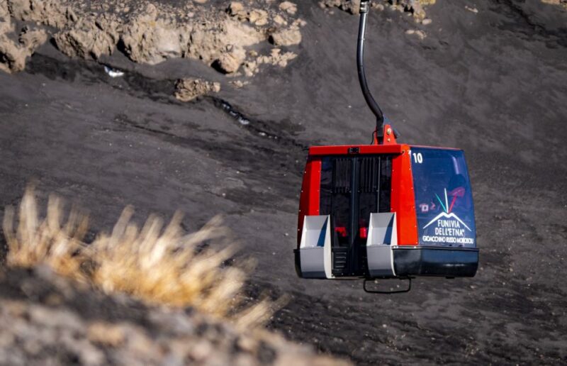 Mount Etna: Roundtrip Cable Car and 4x4 Bus Ticket - Climbing to the Upper Station on Mount Etna