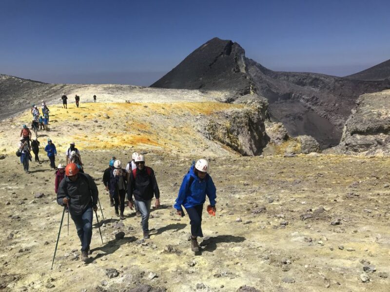 Mount Etna: Summit Crater Trek with Cable Car - Lava Tunnel Adventure and Crater Walks