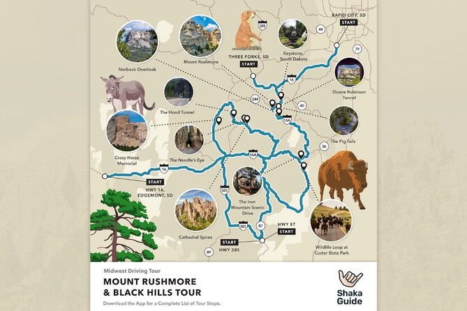 Mount Rushmore Self-Guided Audio Tour Guide - Hiking the Needles: Challenging Trails with Stunning Vistas