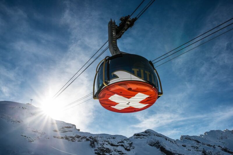 Mount Titlis: Admission Ticket - Exploring the Glacier Cave and Ice Flyer