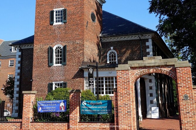 Mount Vernon & Alexandria: Private Day Trip from Washington DC - Visiting Christ Church: A Historic Landmark