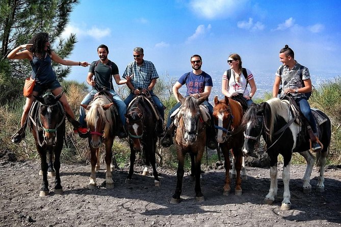 Mount Vesuvius Guided Horse Riding Tour with Sample Wine - Spectacular Views Overlooking Naples Bay and Islands