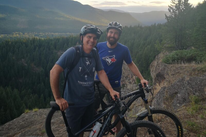 Mountain Biking in Wells Gray - Meeting and Ending at Candle Creek Trails