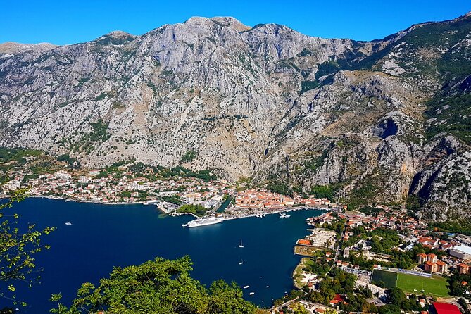 Mountain Biking on Vrmac peninsula - Panoramic view on Kotor bay - The Off-Road Ride to Saint Ilija Peak
