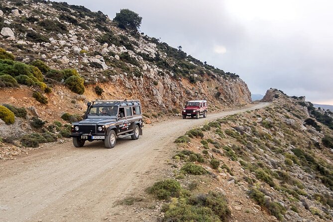 Mountains of Crete 4x4 Tour with Taverna Lunch - Key Points