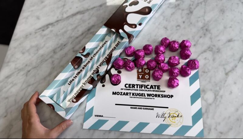 Mozart Kugel Workshop - Create Delicious Mozartkugeln in Viennas Chocolate Museum