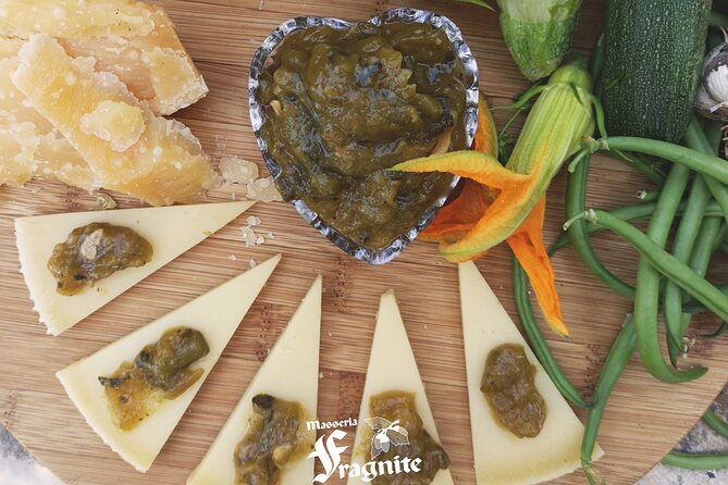 Mozzarella Experience - Cheese Tour and tastings to Masseria Fragnite - The Food and Drink Offered During the Tasting