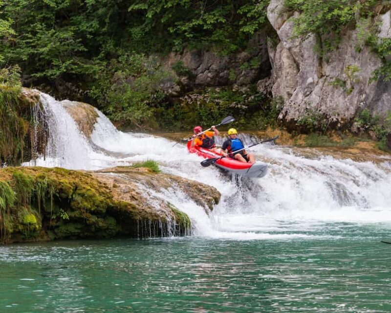 Mrenica Waterfalls Kayaking | Slunj - Rastoke - Plitvice - The Experience of Jumping from Waterfalls and Swimming