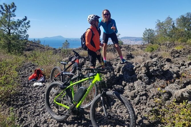 Mt Vesuvius E-Bike Tour - Descending the Volcano and Returning to Sorrento